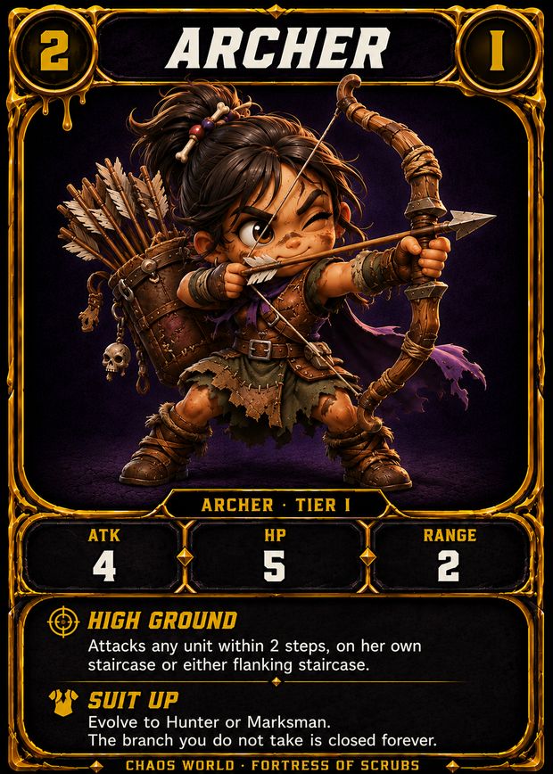 Archer card