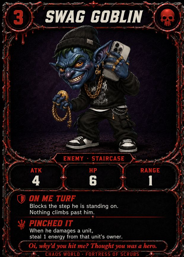 Swag Goblin card
