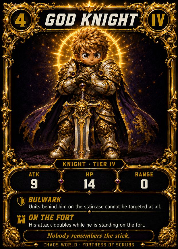 God Knight card