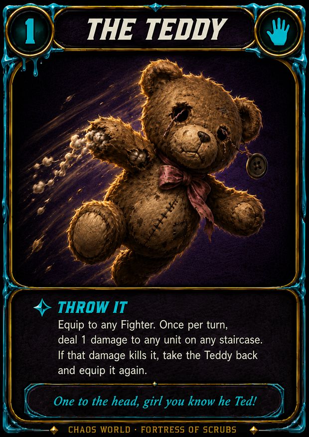 The Teddy card